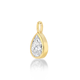 Signature Pear Diamond Bezel Drop
