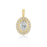 Classic Heirloom Pendant in Snow