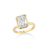 Emerald Bezel Ring