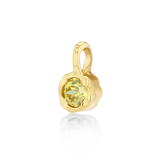 Mini Golden Hour Charm in Yellow Zircon