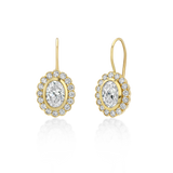 Heirloom Earrings in Snow