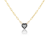 Heart Georgian Necklace on Nouveau Chain