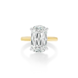 Elongated Crisscut Cushion Ring