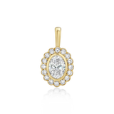 Petite Heirloom Pendant in Snow