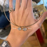 Signature Oval Diamond Bezel Drop