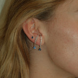 Carlyle Cuff in Blue Sapphire
