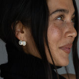 Heirloom Earrings in Snow