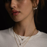 Heart Georgian Necklace on Nouveau Chain