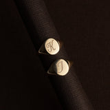 Mini Oval Signet Ring