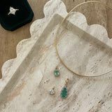 Signature Oval Diamond Bezel Drop