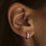 Micro Diamond Huggies