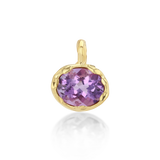 Golden Hour Charm in Lilac Amethyst