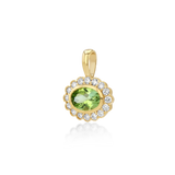 Petite East West Heirloom Pendant in Meadow