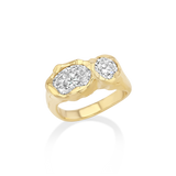 Golden Hour Duo Ring in Diamond