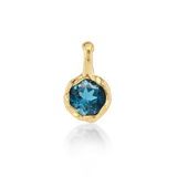 Mini Golden Hour Charm in London Blue Topaz