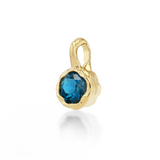 Mini Golden Hour Charm in London Blue Topaz