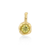Mini Golden Hour Charm in Yellow Zircon