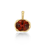 Golden Hour Charm in Rhodolite Garnet