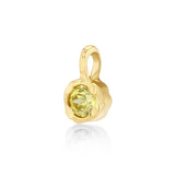 Mini Golden Hour Charm in Yellow Zircon