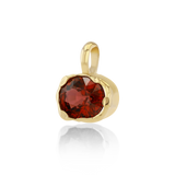 Golden Hour Charm in Rhodolite Garnet