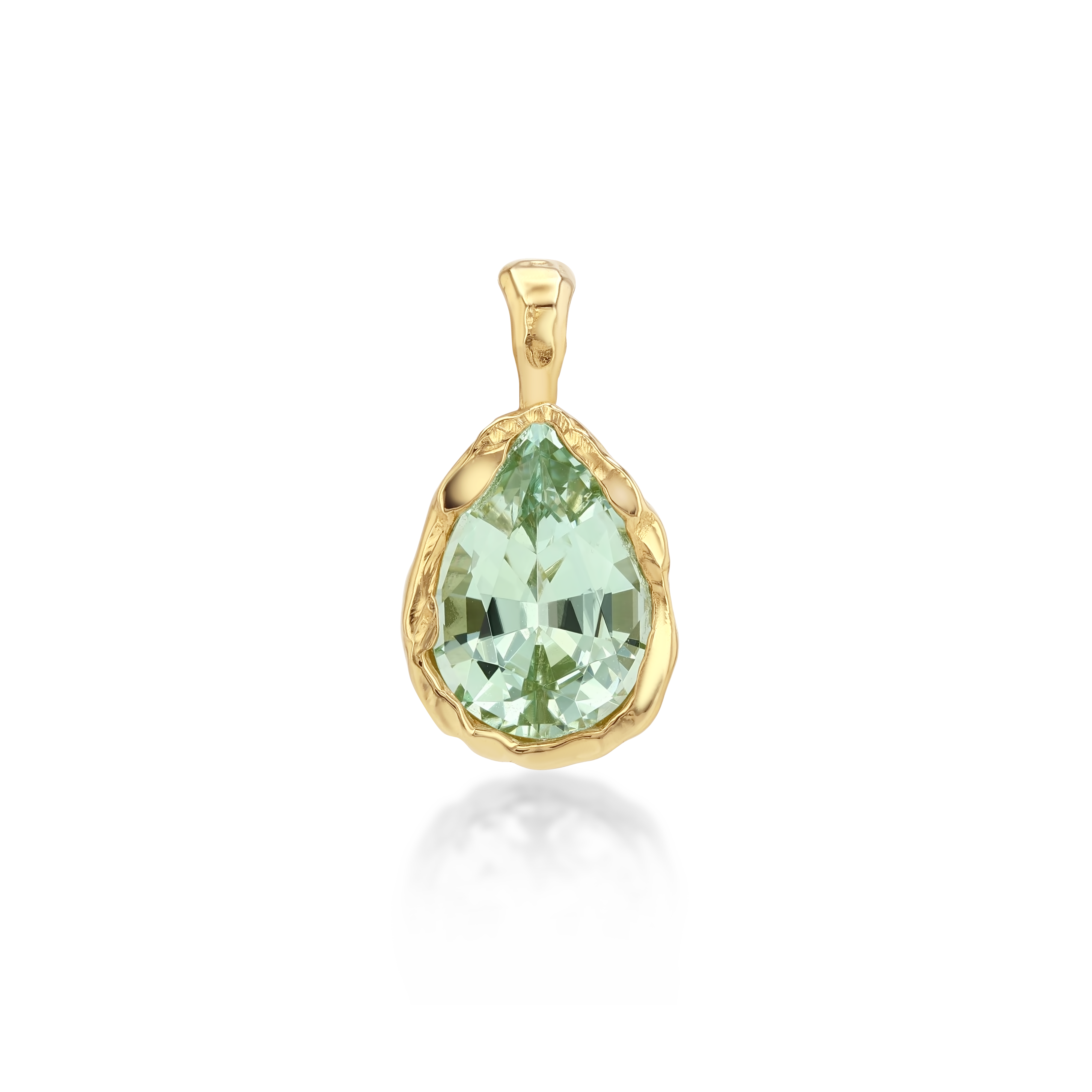 Golden Hour Charm in Honeydew Tourmaline, image 1 of 4