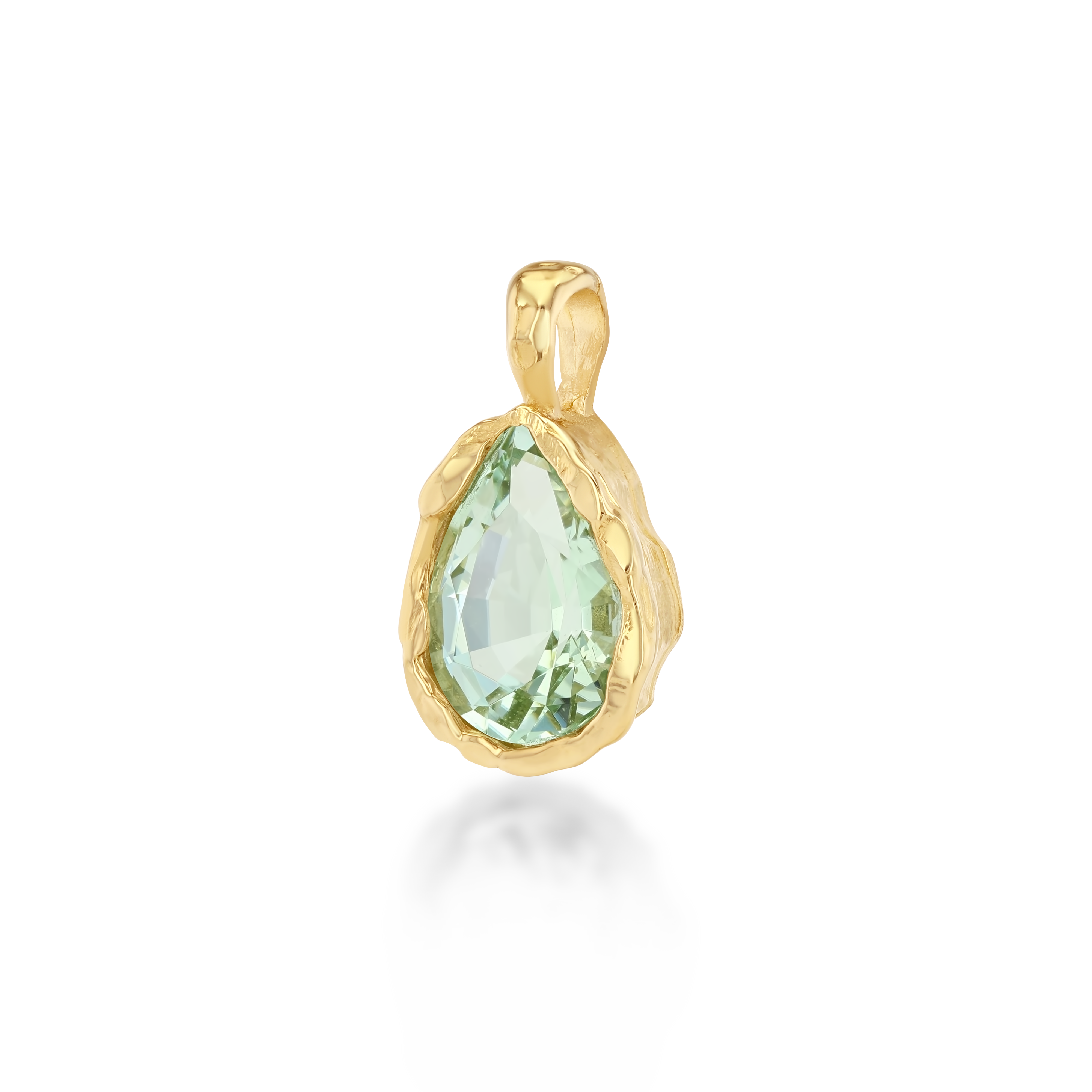 Golden Hour Charm in Honeydew Tourmaline, image 3 of 4