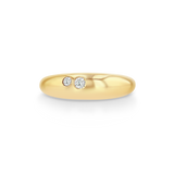 Scattered Dome Pinky Ring