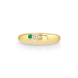 Scattered Dome Pinky Ring