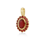 Petite Heirloom Pendant in Valentine