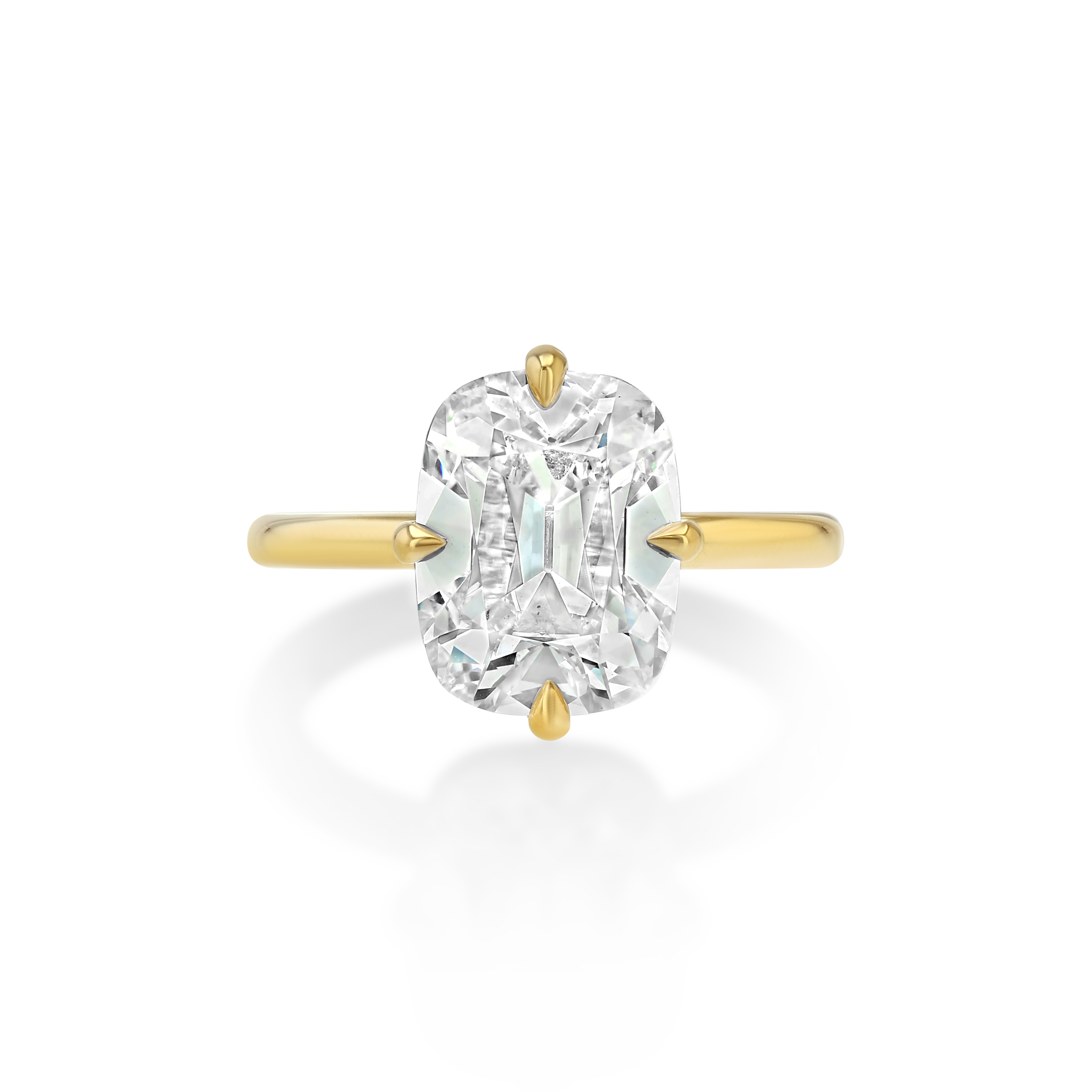 Real Fine Signature Setting with Compass Prongs, image 1 of 2