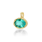 Golden Hour Charm in Lagoon Emerald