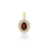 Heirloom Pendant in Wine