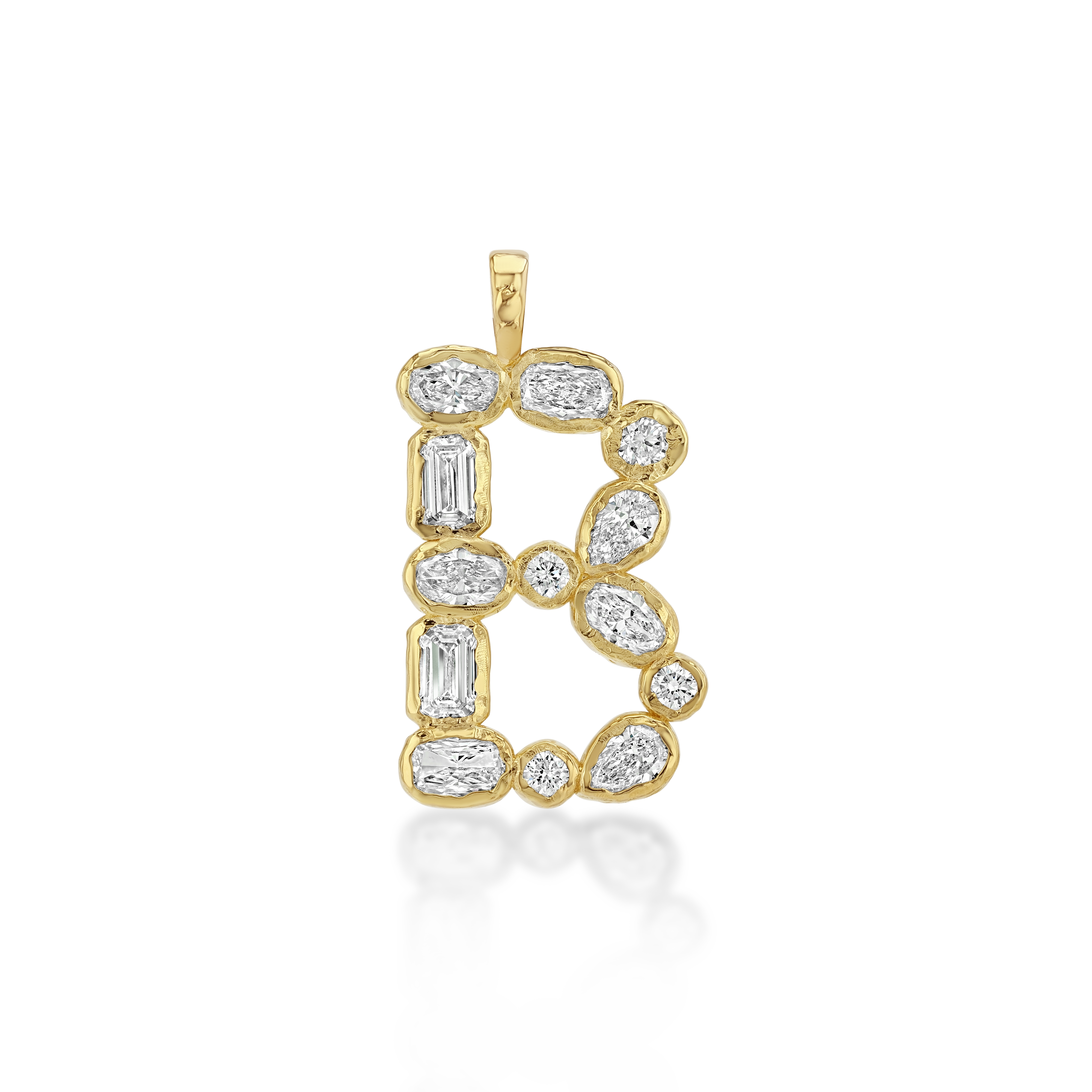 Classic Golden Hour Letter in Diamond, image 1 of 6