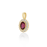 Heirloom Pendant in Wine