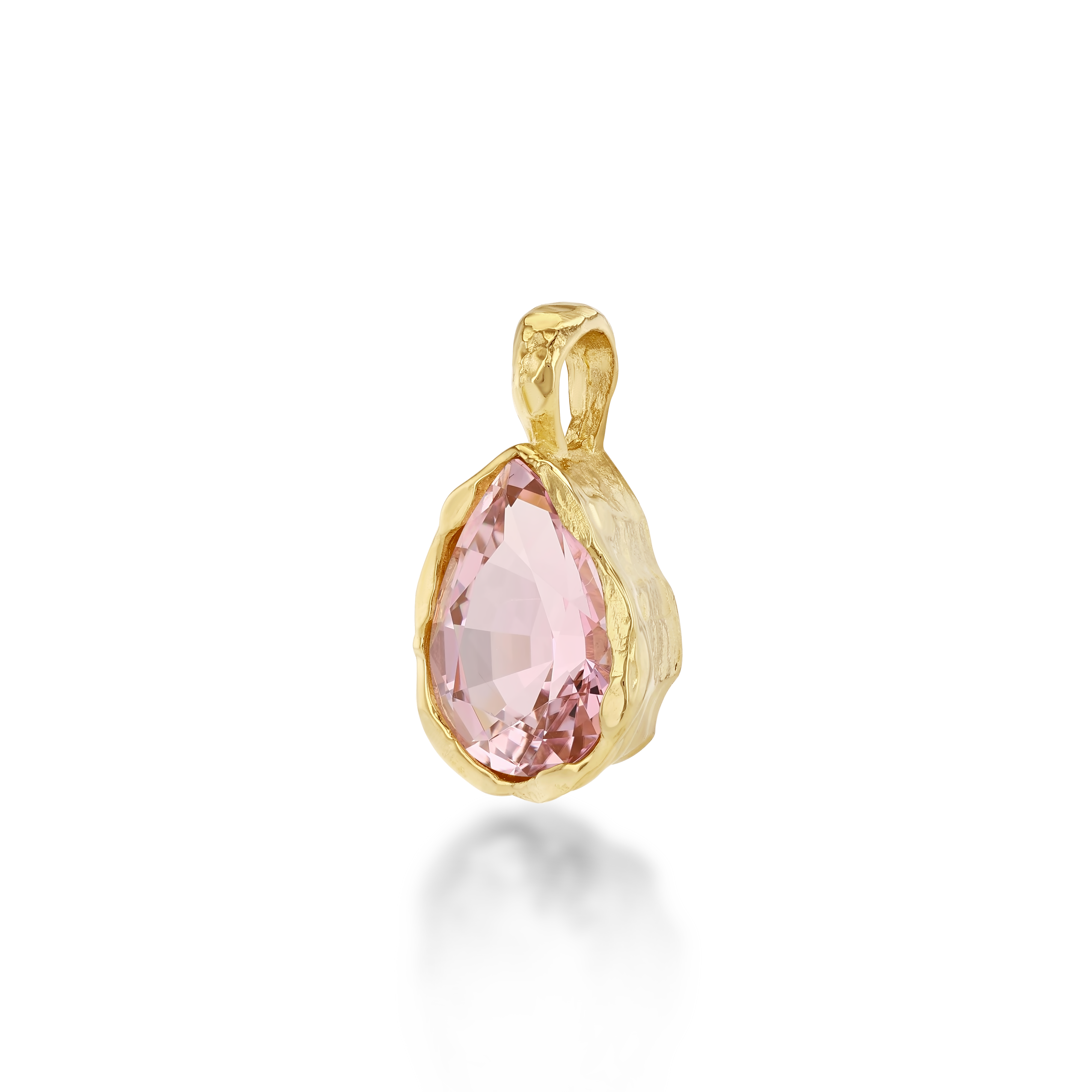 Golden Hour Charm in Baby Pink Tourmaline, image 3 of 4