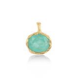 Golden Hour Charm in Seafoam Tourmaline