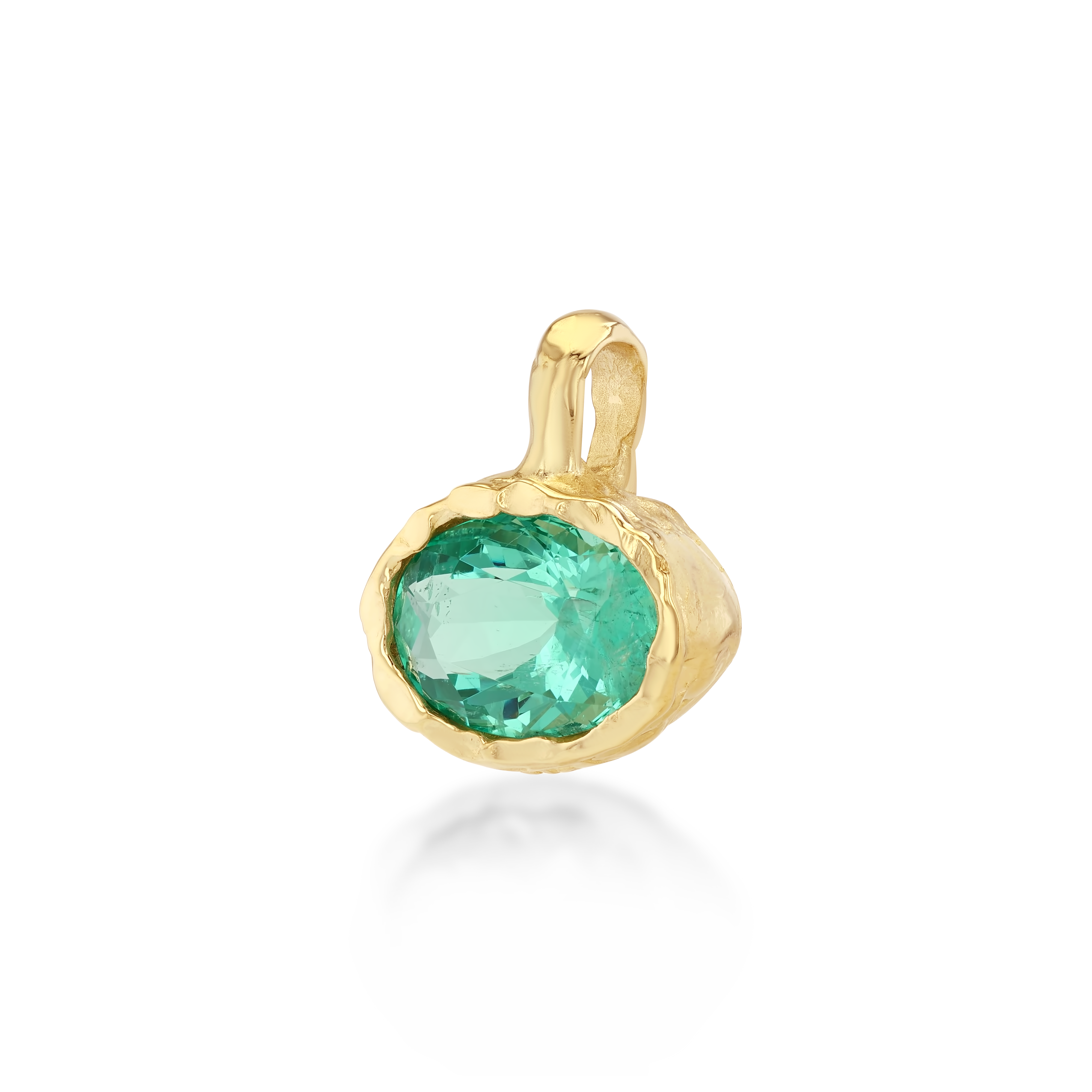 Golden Hour Charm in Lagoon Emerald, image 5 of 5