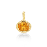 Golden Hour Charm in Orange Garnet