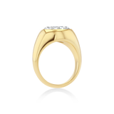 East West Oval Dome Ring