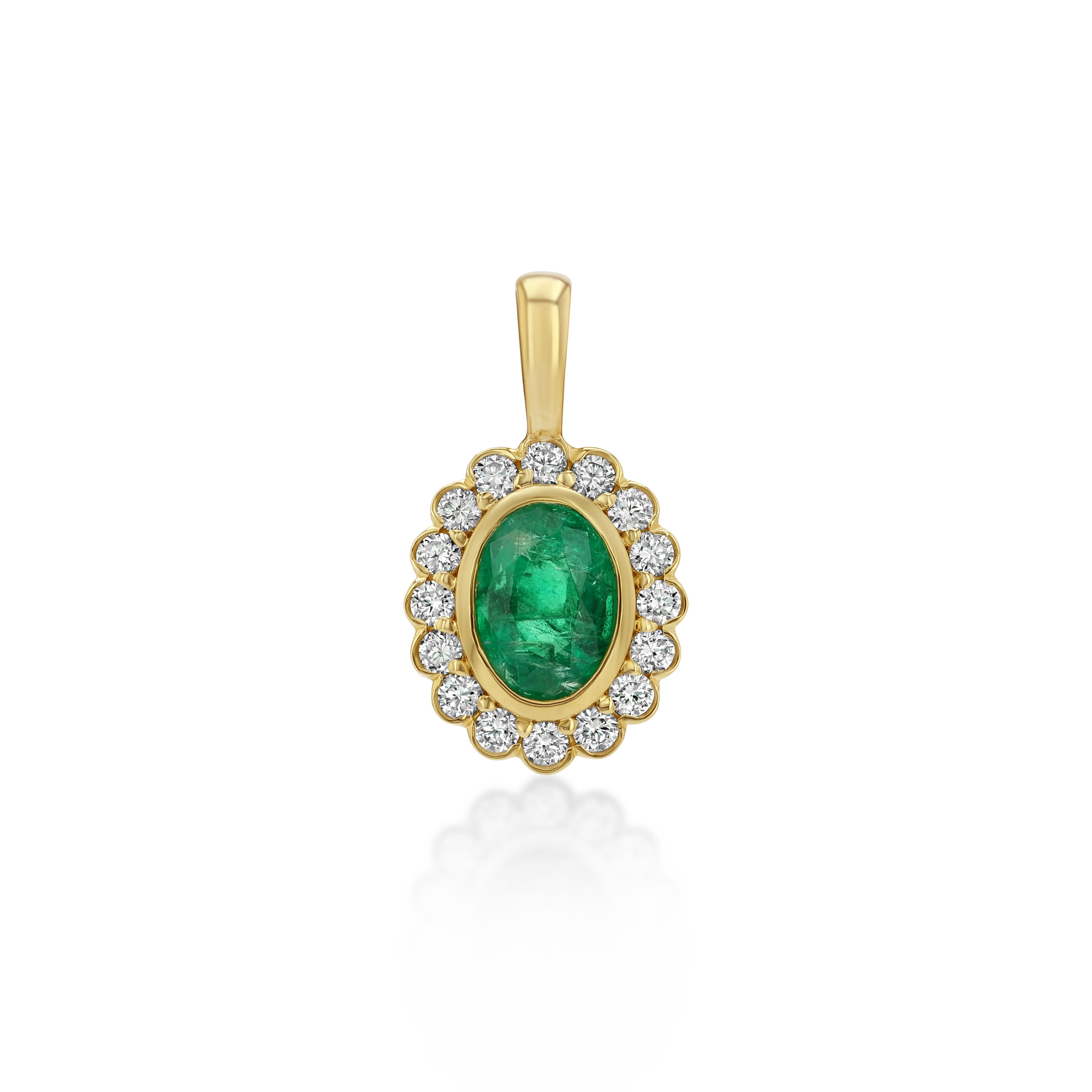 Petite Heirloom Pendant in Lucky, image 1 of 2