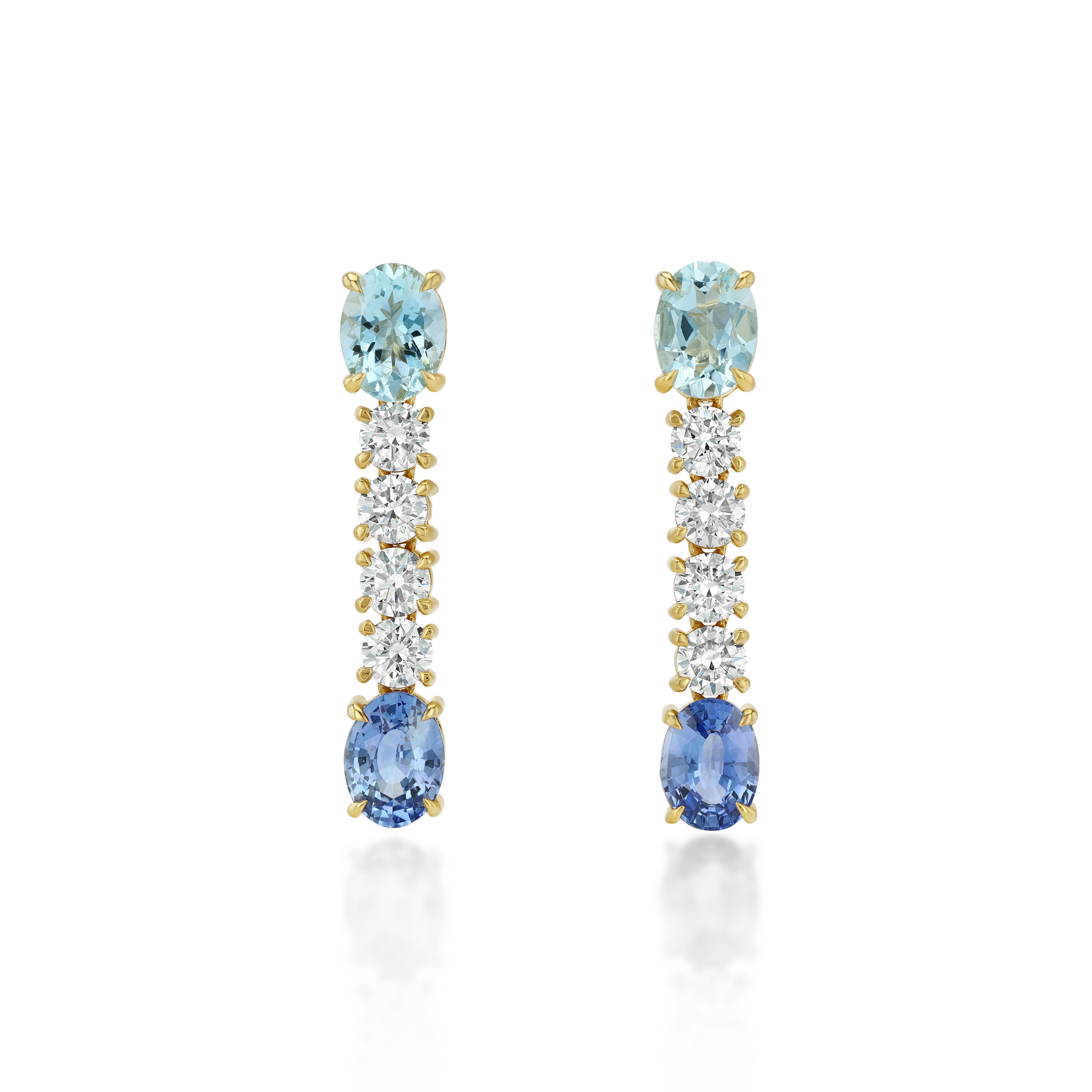 Something Blue Hailey Earrings, image 1 of 4