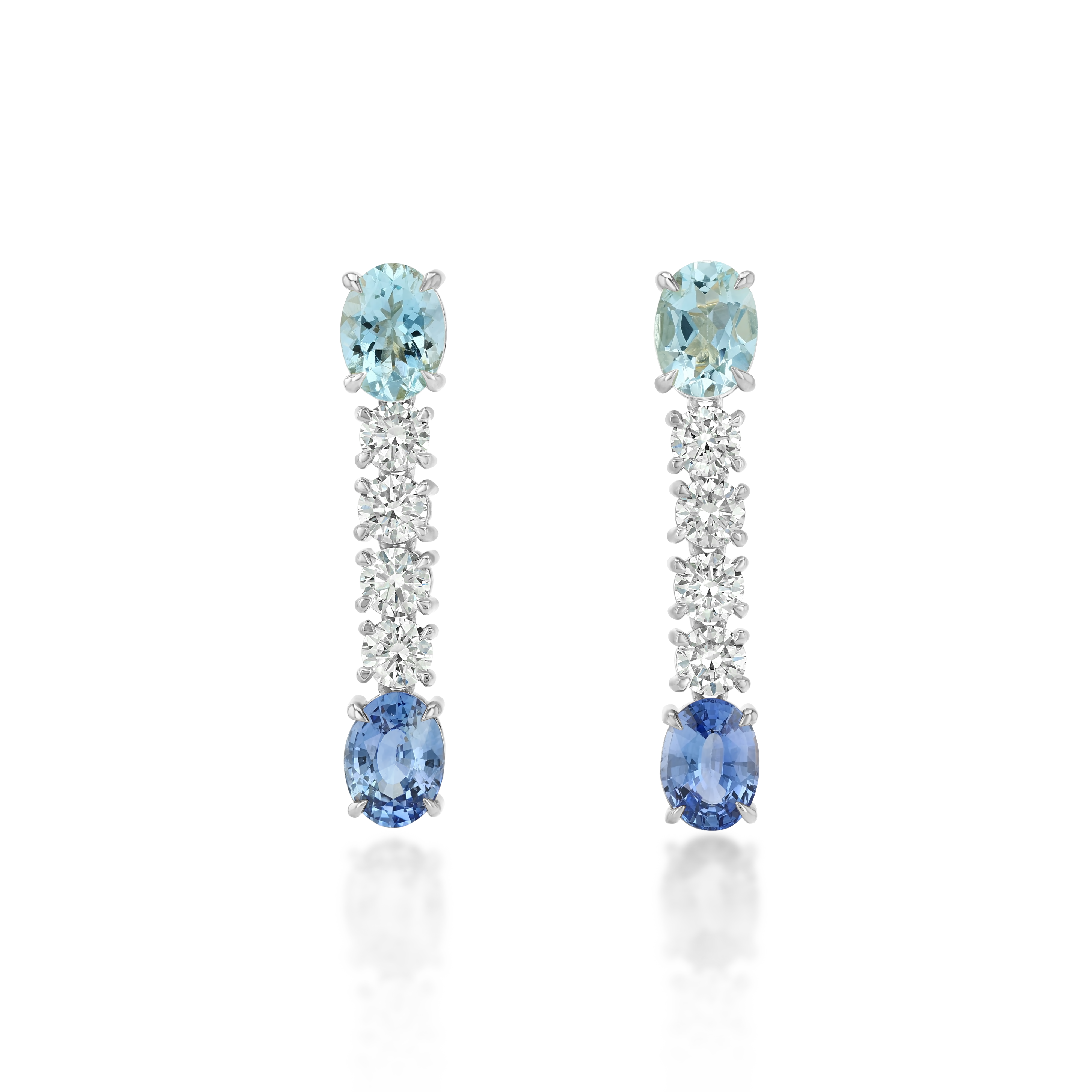 Something Blue Hailey Earrings, image 3 of 4
