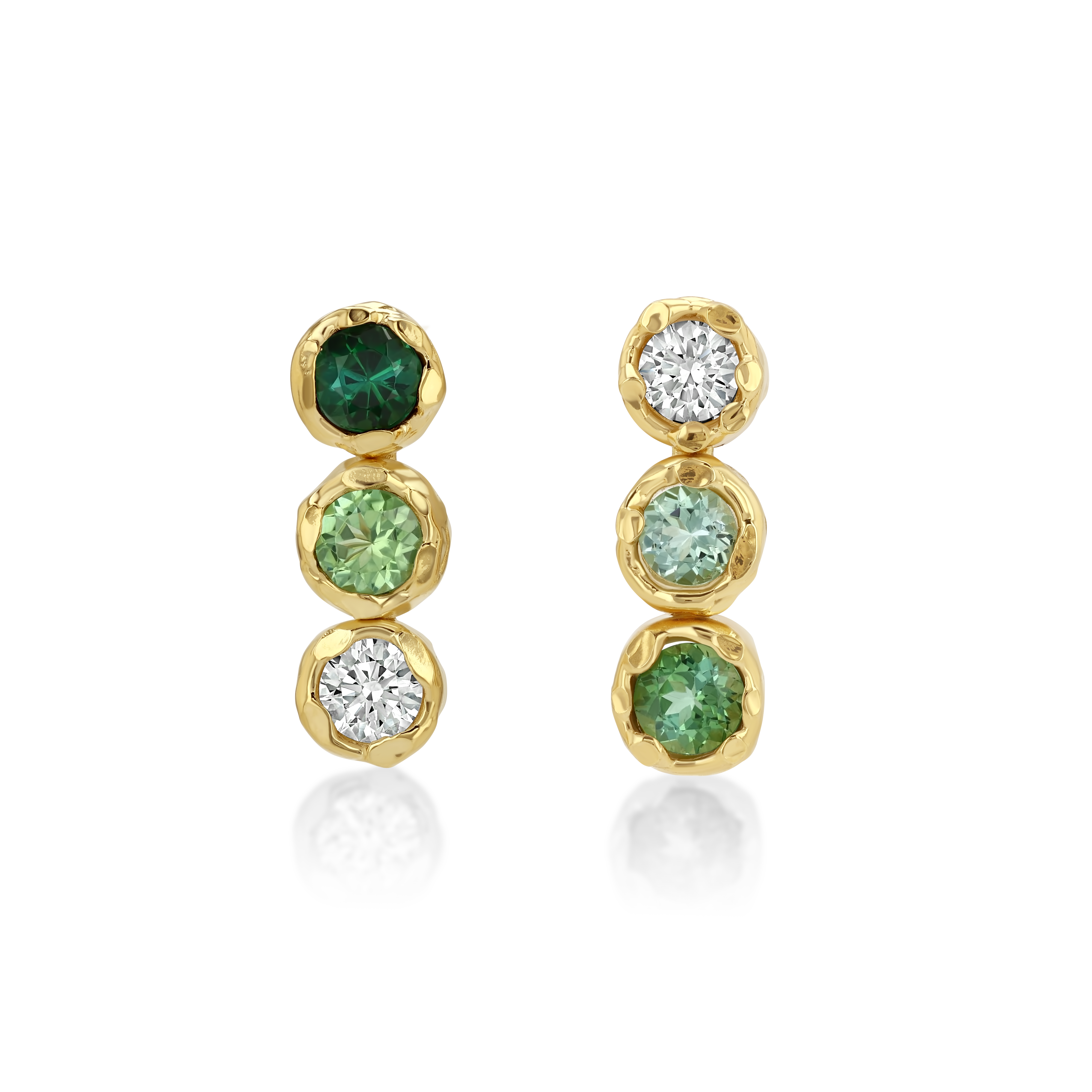 Golden Hour Earring in Matcha, image 1 of 4