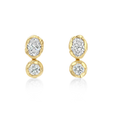 Golden Hour Earrings in Diamond