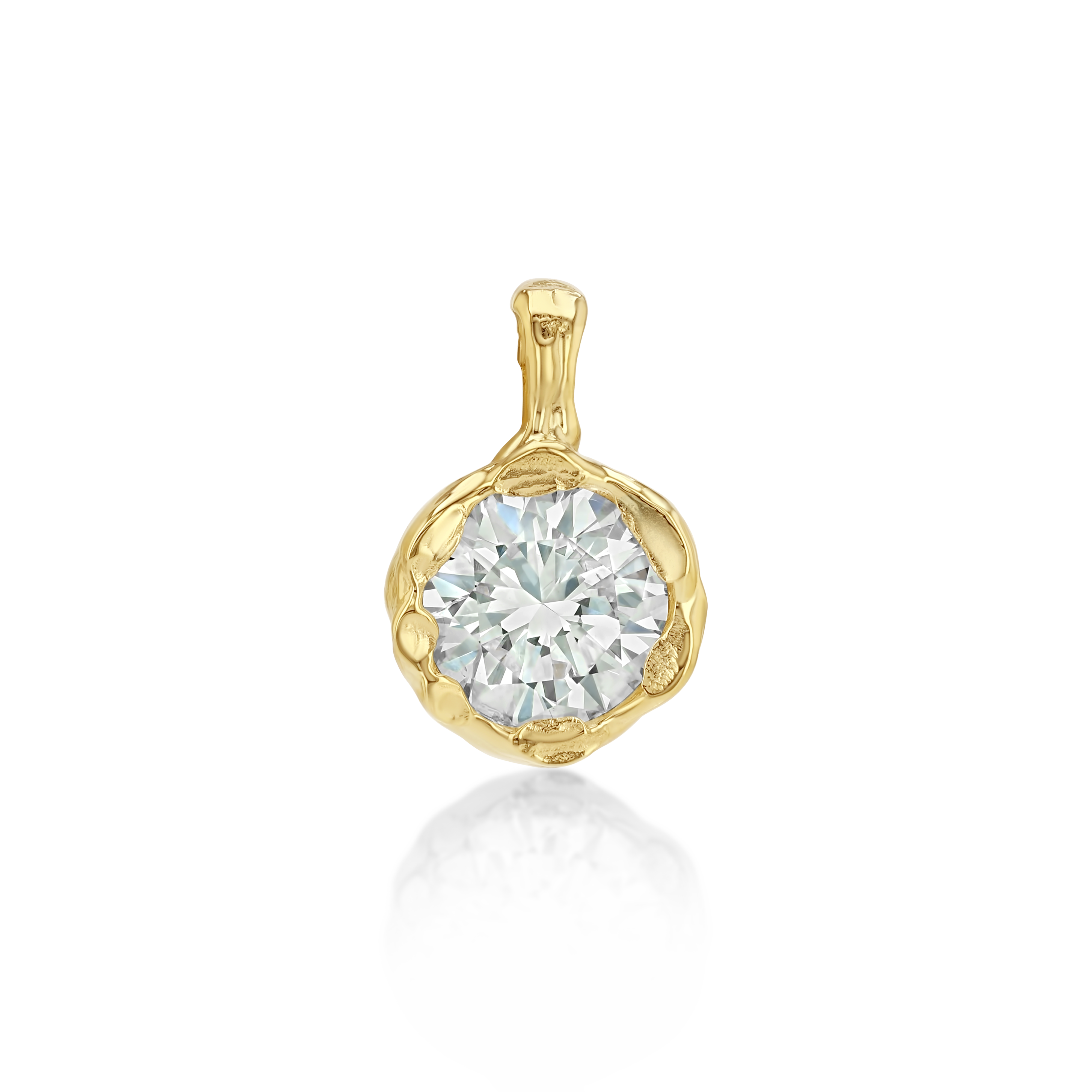 Golden Hour Round Bezel Drop, image 1 of 7
