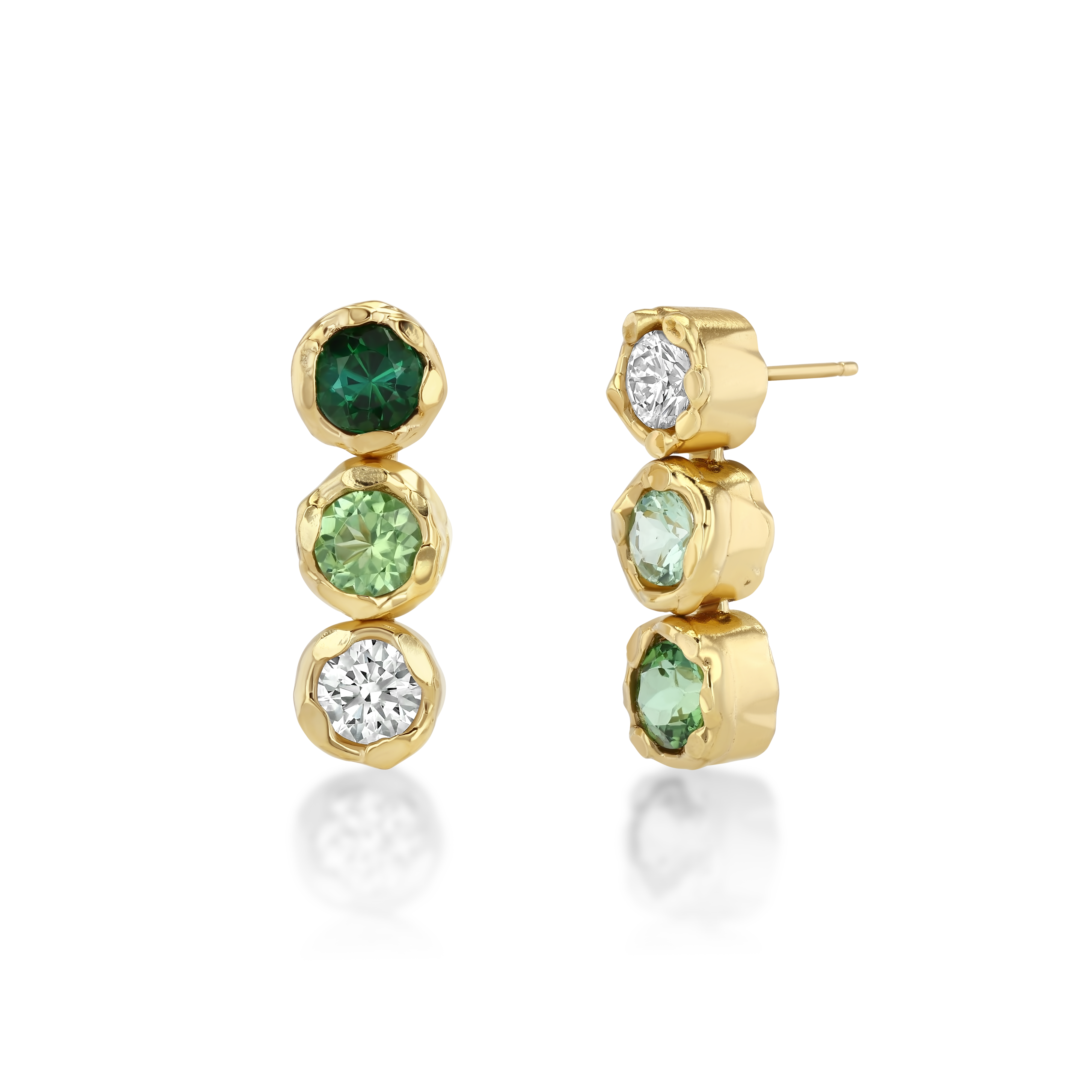 Golden Hour Earring in Matcha, image 4 of 4