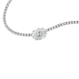 The Mega Oval Solitaire Necklace
