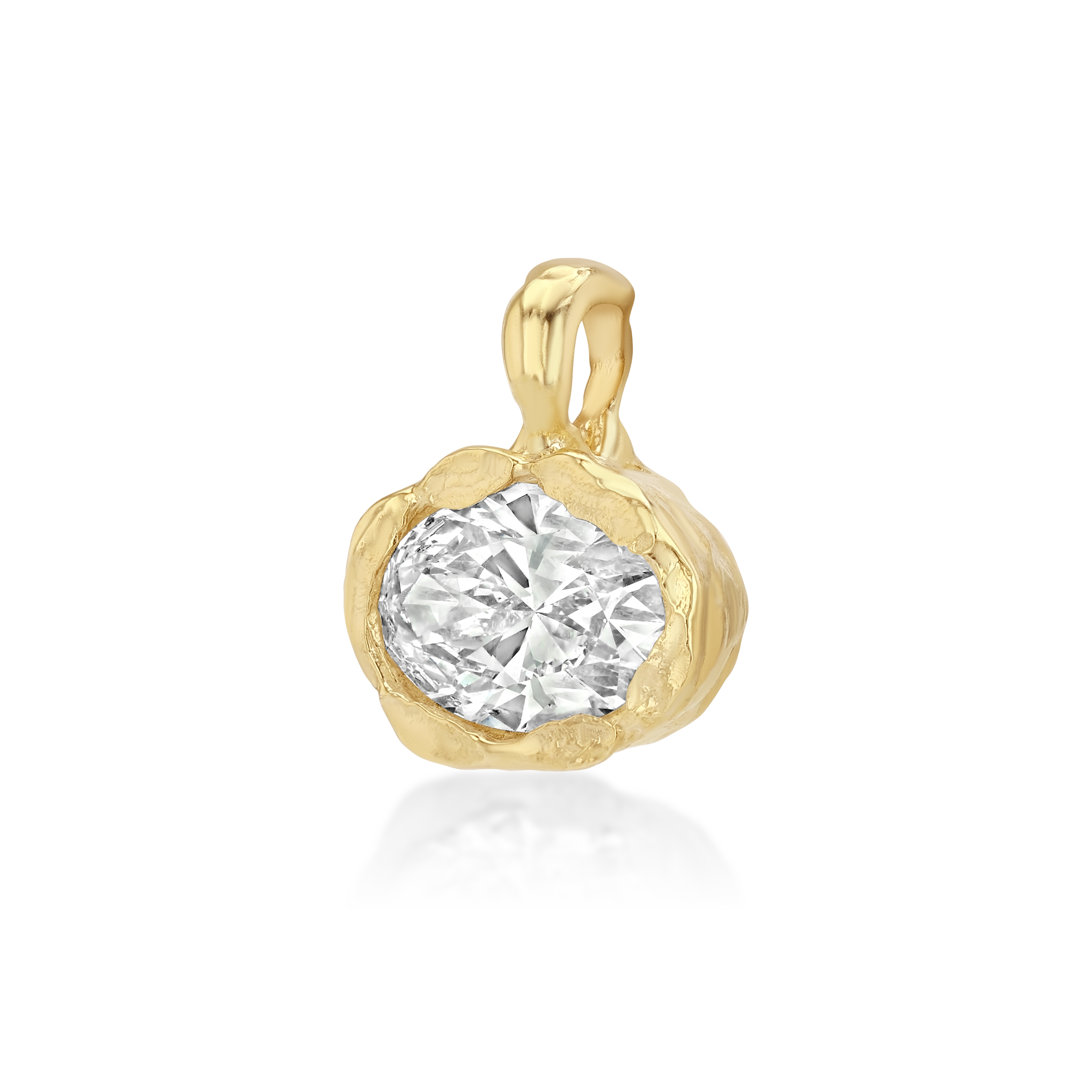 Golden Hour Oval Bezel Drop, image 3 of 6