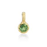 Mini Golden Hour Charm in Green Tourmaline