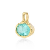 Golden Hour Charm in Minty Emerald